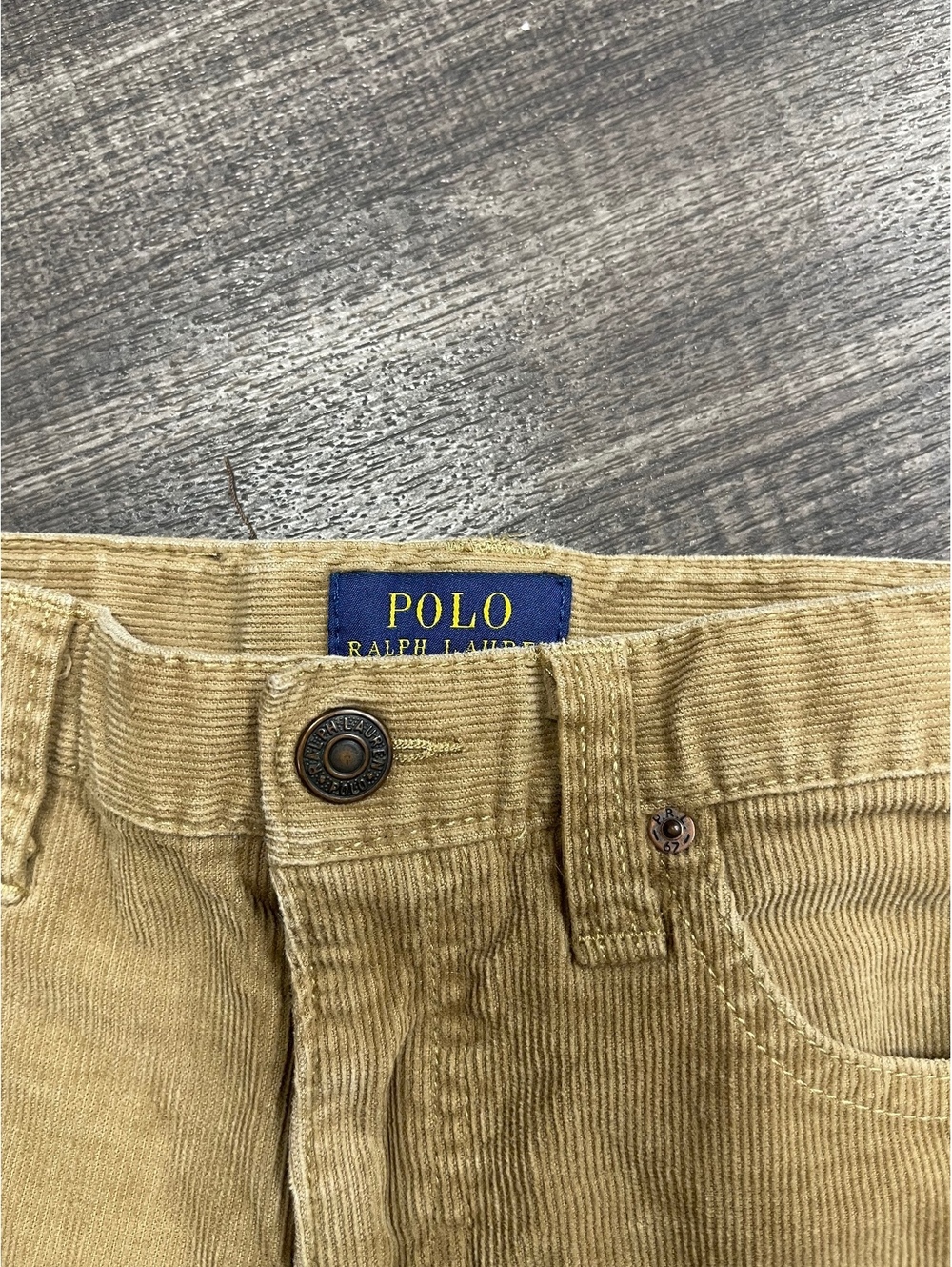 Polo Ralph Lauren Boys' Tan Corduroy Pants Size 7 - Picture 2 of 5